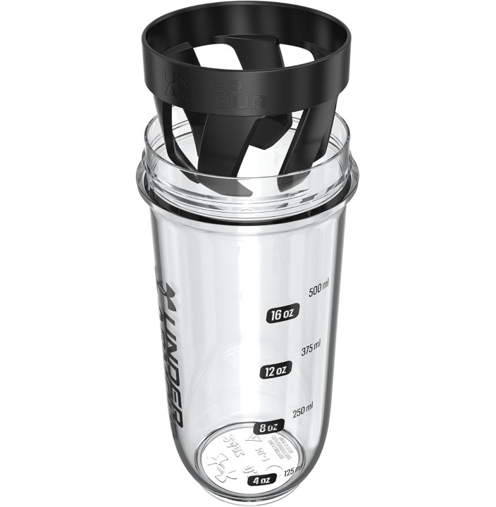 UA 24oz Clarity Shaker Bottle