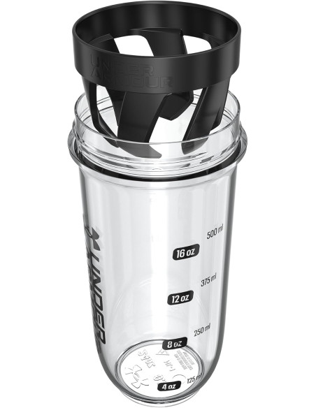 UA 24oz Clarity Shaker Bottle