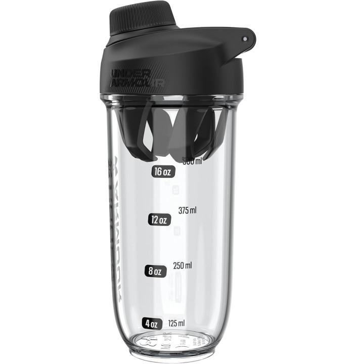UA 24oz Clarity Shaker Bottle