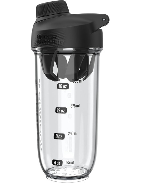 UA 24oz Clarity Shaker Bottle
