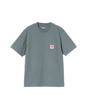 W' SS POCKET HEART T-SHIRT