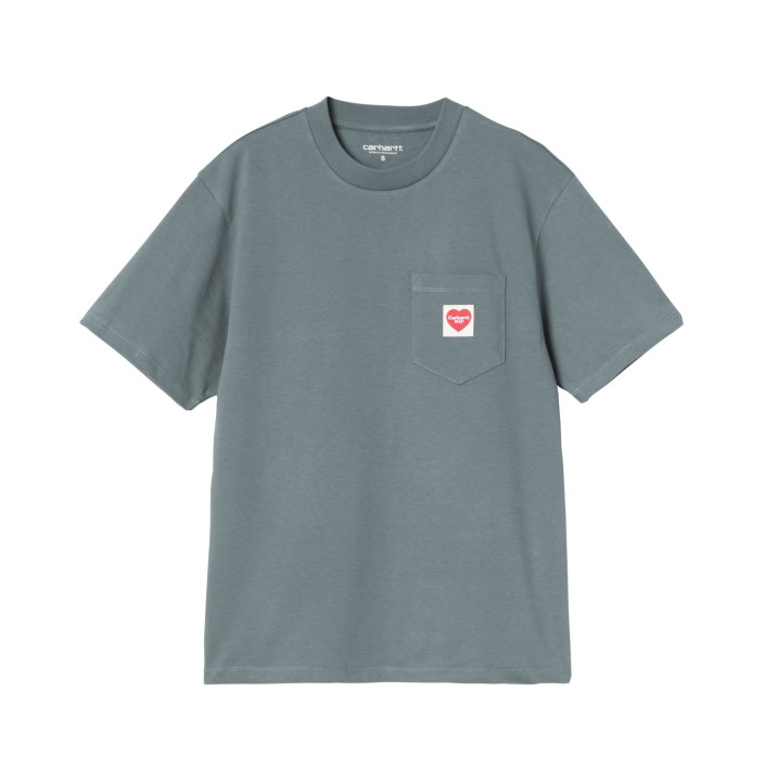 W' SS POCKET HEART T-SHIRT