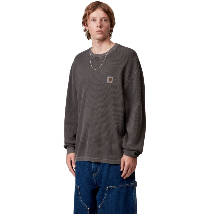 LS VISTA WAFFLE T-SHIRT