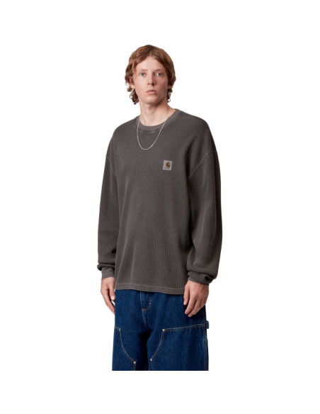 LS VISTA WAFFLE T-SHIRT