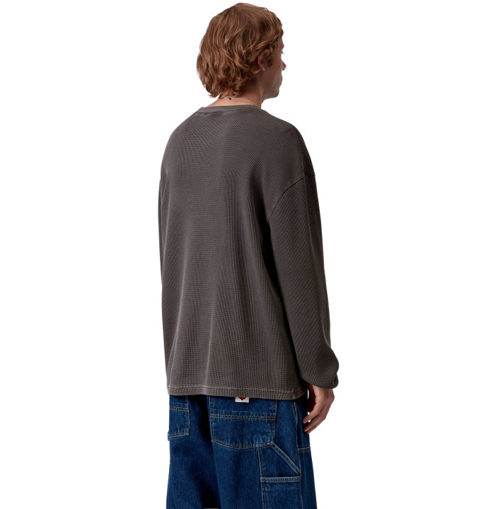 LS VISTA WAFFLE T-SHIRT