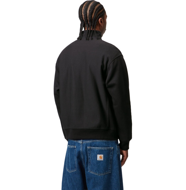 HALF ZIP AMERICAN SCRIPT SWEAT