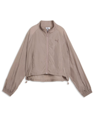 HER Relaxed Full-Zip Woven Jacket