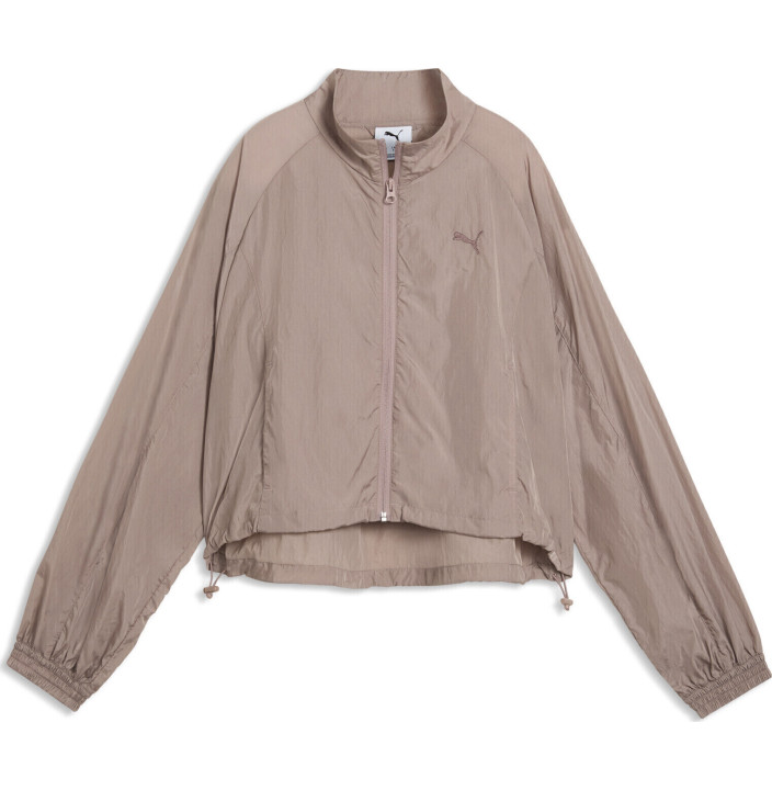 HER Relaxed Full-Zip Woven Jacket