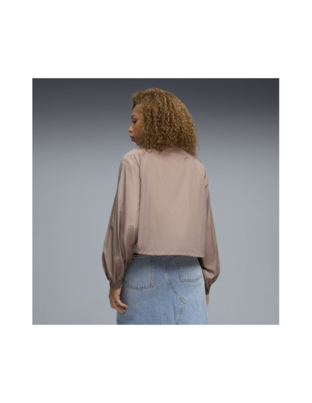 HER Relaxed Full-Zip Woven Jacket