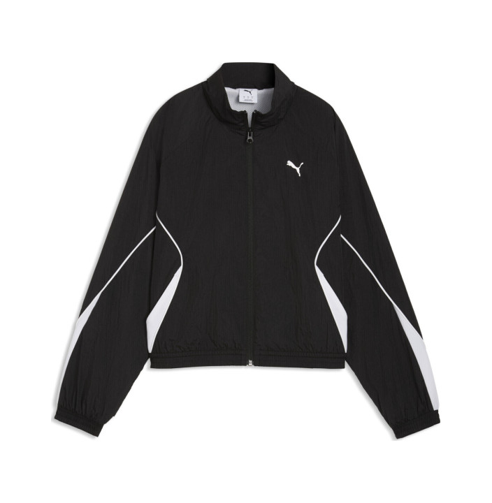 PUMA SPORT Relaxed Woven Full-Zip Jacket