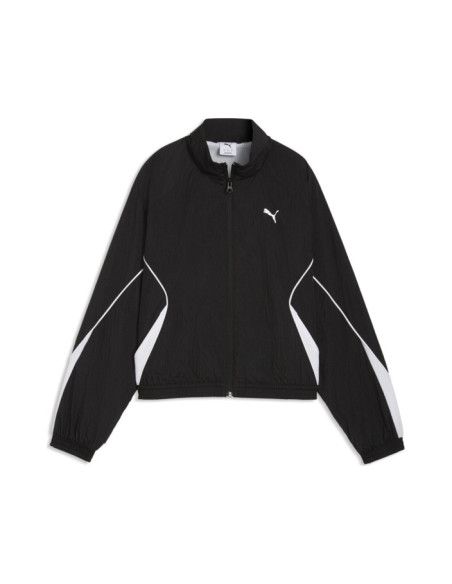 PUMA SPORT Relaxed Woven Full-Zip Jacket