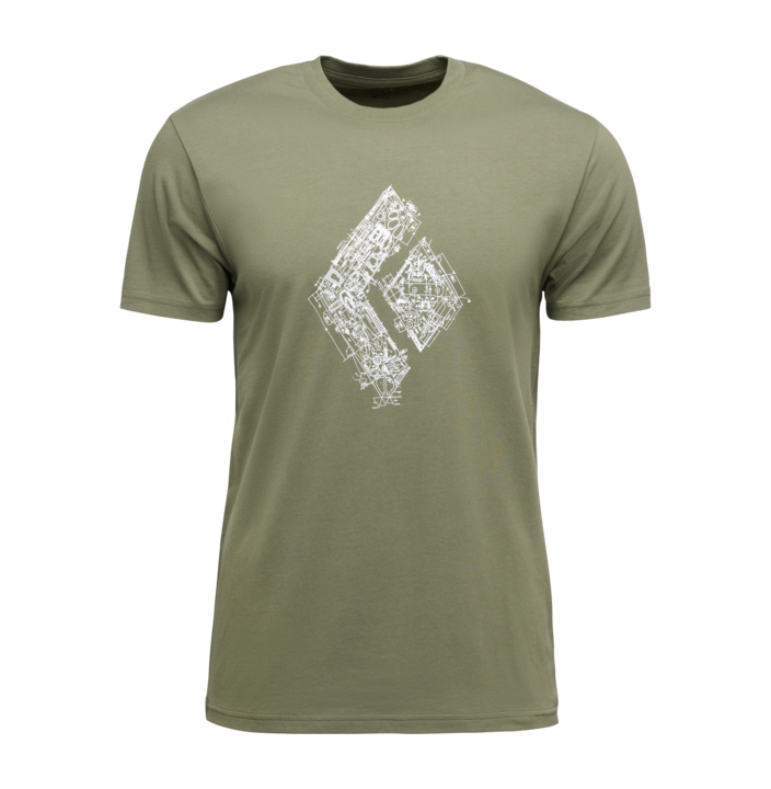 M ENGINEERED DIAMOND SS TEE