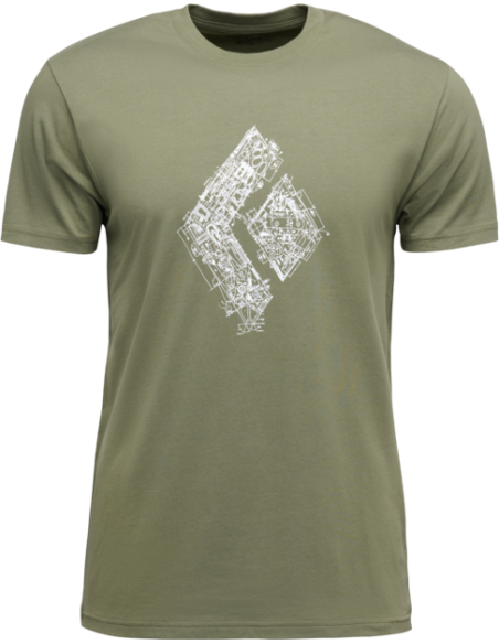 M ENGINEERED DIAMOND SS TEE