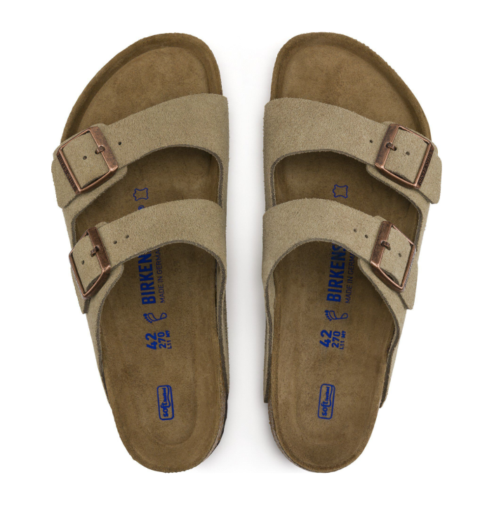 ARIZONA SOFT FOOTBED SUEDE LEATHER (NARROW)