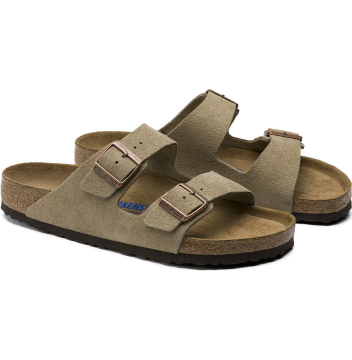 ARIZONA SOFT FOOTBED SUEDE LEATHER (NARROW)