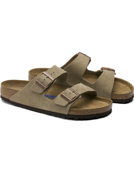 ARIZONA SOFT FOOTBED SUEDE LEATHER (NARROW)