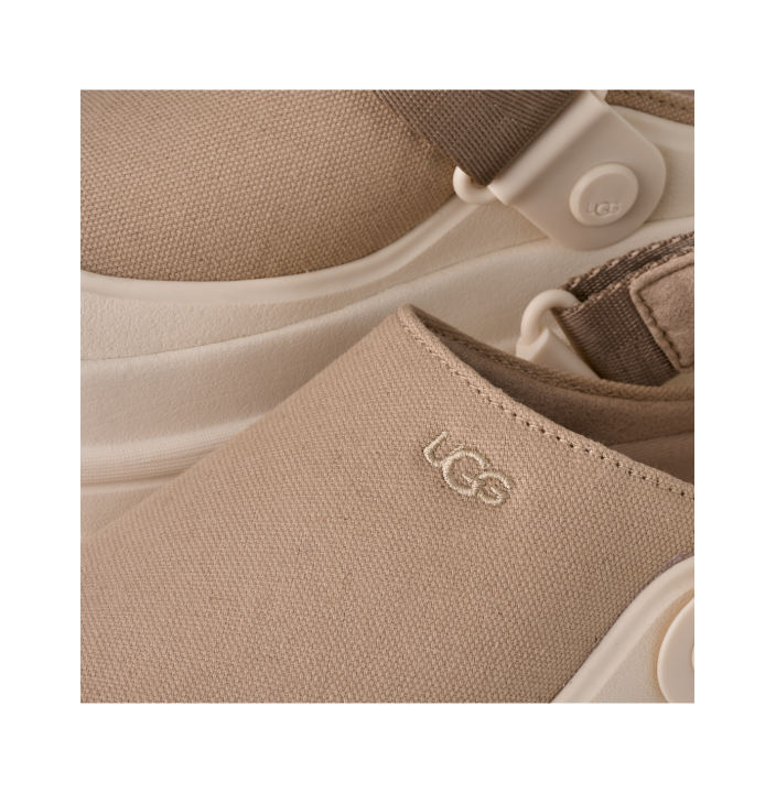 W GOLDENGLOW CANVAS CLOG