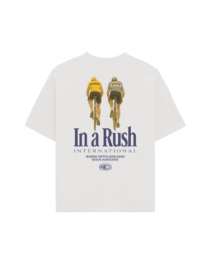 CYCLISTS TEE OFF-WHITE