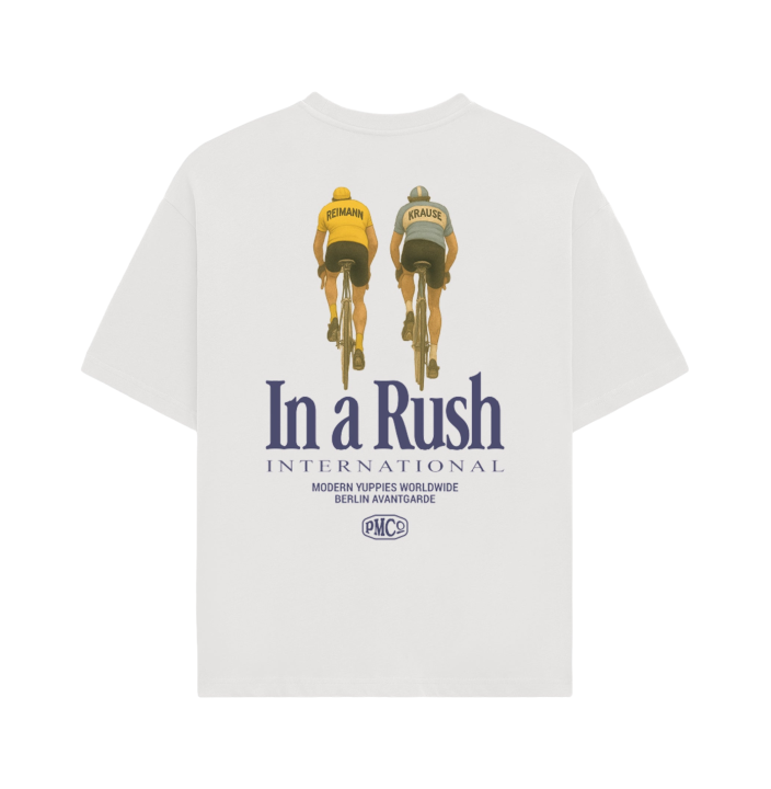 CYCLISTS TEE OFF-WHITE