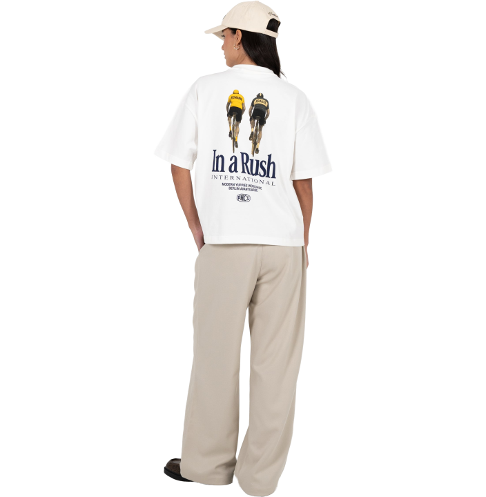 CYCLISTS TEE OFF-WHITE