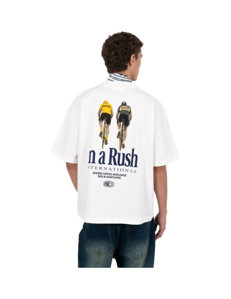 CYCLISTS TEE OFF-WHITE