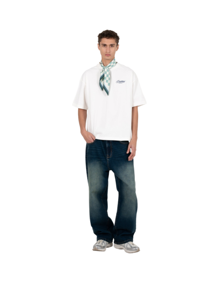 CYCLISTS TEE OFF-WHITE