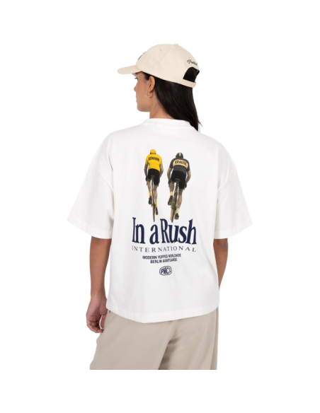 CYCLISTS TEE OFF-WHITE
