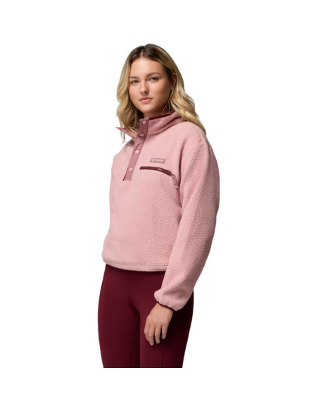 HELVETIA II CROPPED HALF SNAP FLEECE
