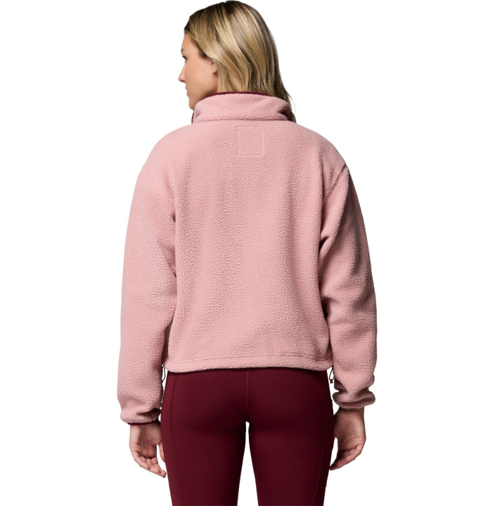 HELVETIA II CROPPED HALF SNAP FLEECE