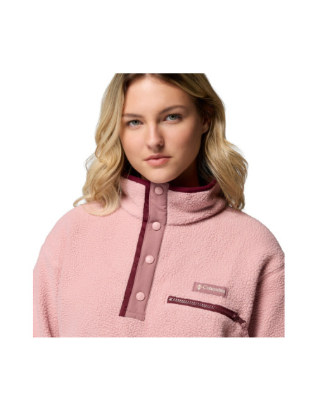 HELVETIA II CROPPED HALF SNAP FLEECE
