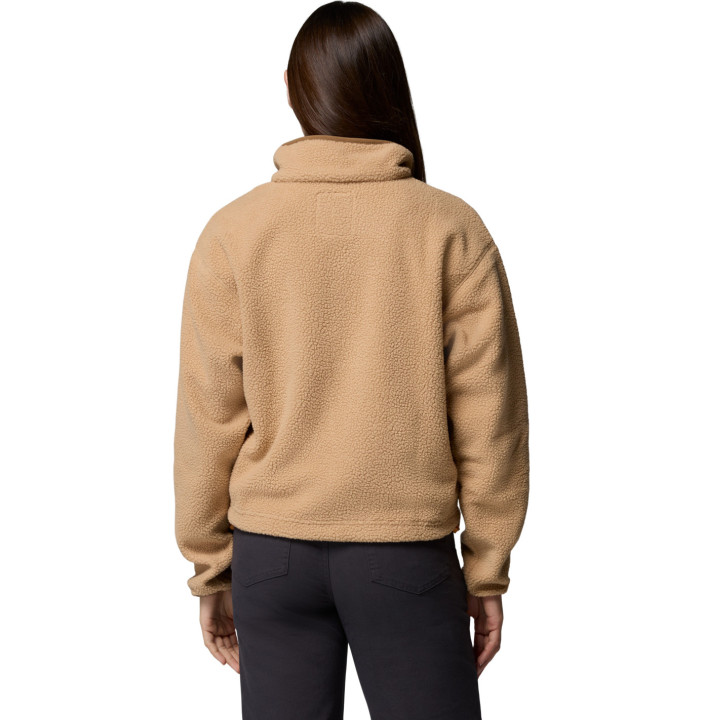 HELVETIA II CROPPED HALF SNAP FLEECE