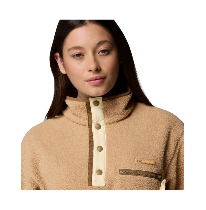 HELVETIA II CROPPED HALF SNAP FLEECE