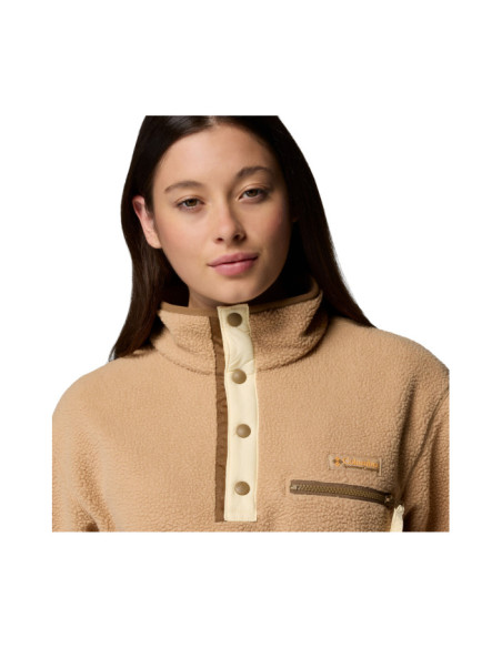 HELVETIA II CROPPED HALF SNAP FLEECE