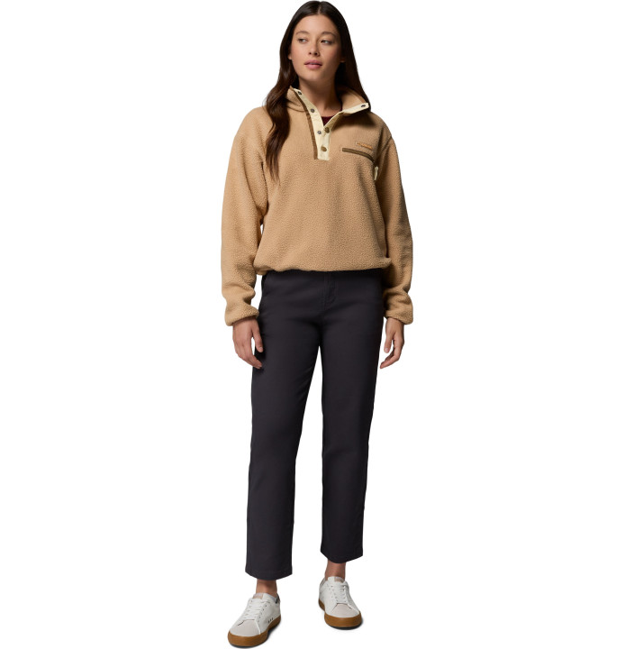 HELVETIA II CROPPED HALF SNAP FLEECE