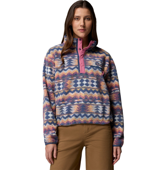 HELVETIA II PRINTED CROPPED HALF SNAP