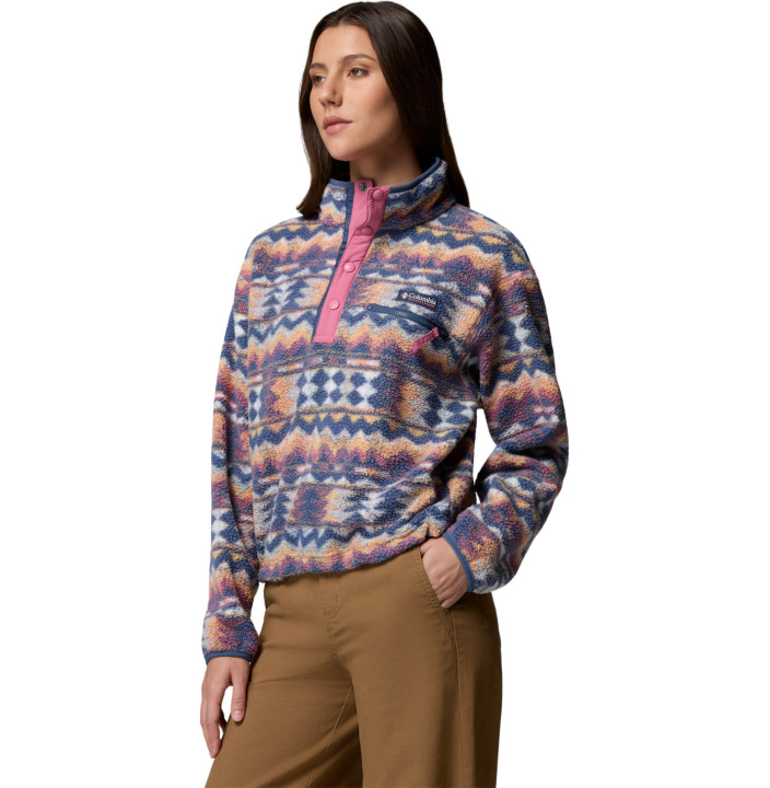 HELVETIA II PRINTED CROPPED HALF SNAP