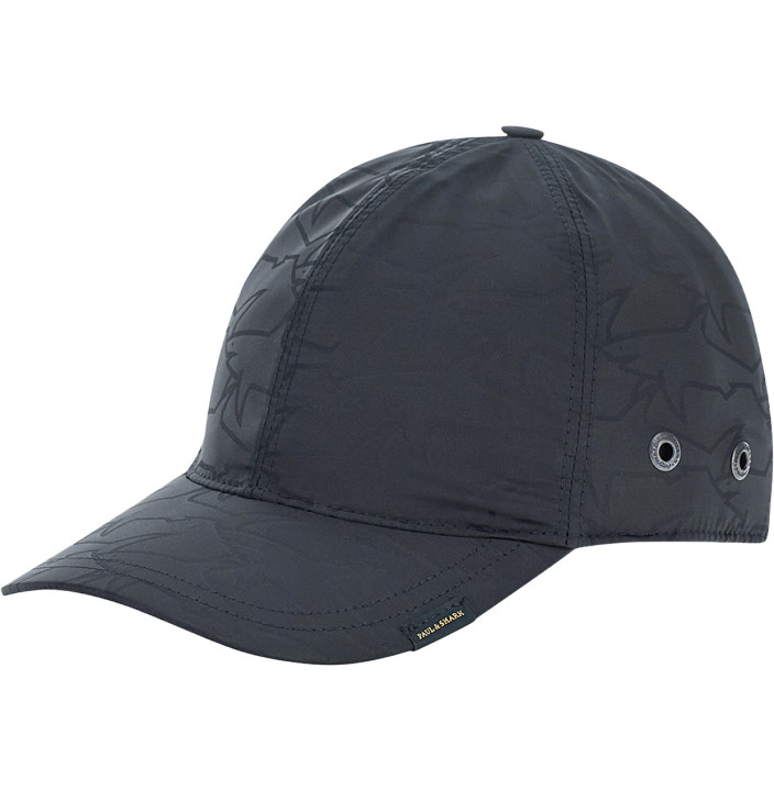 ALL-OVER SHARKS TECH FABRIC BASEBALL CAP