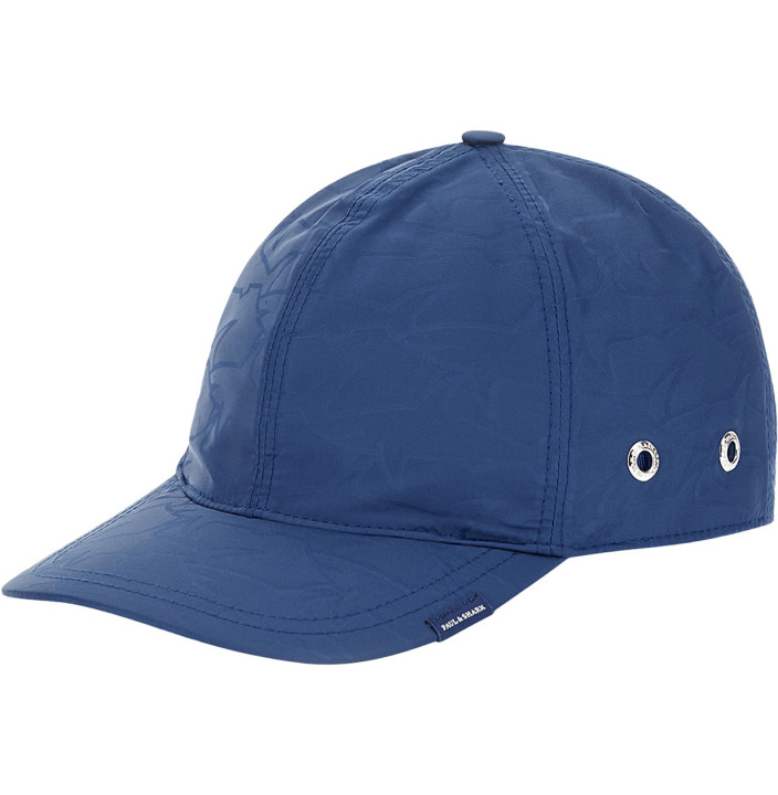 ALL-OVER SHARKS TECH FABRIC BASEBALL CAP