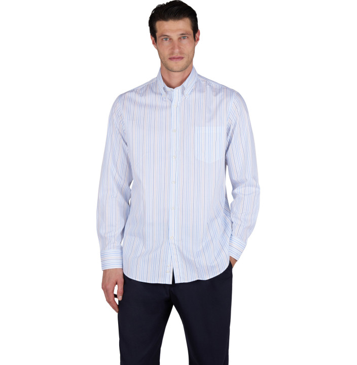 COTTON TWILL SHIRT JFIT BUTTON DOWN