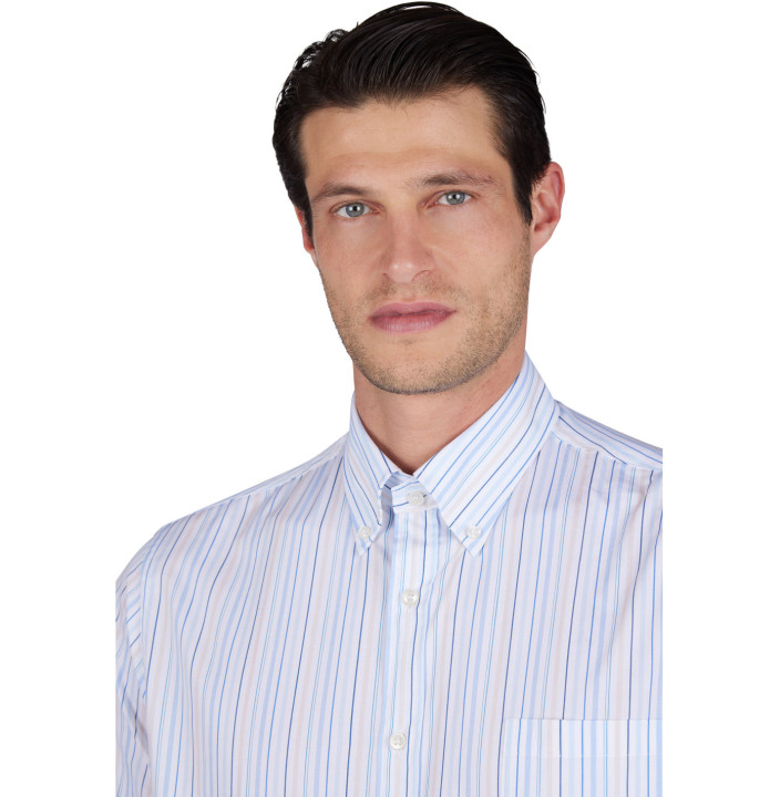 COTTON TWILL SHIRT JFIT BUTTON DOWN