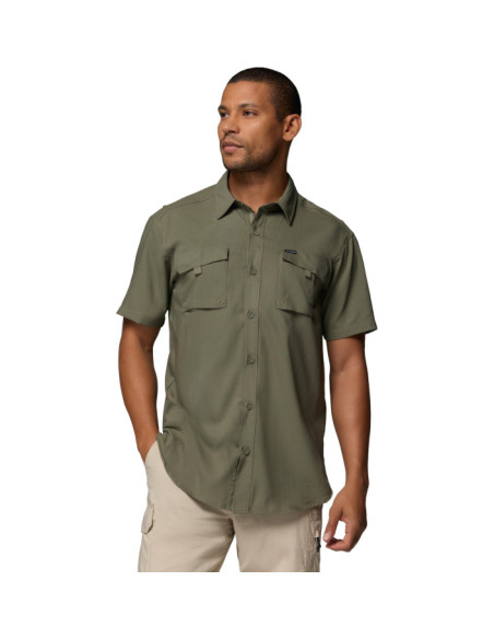 COLUMBIA MEN'S SILVER RIDGE UTILITY II SHORT SLEEVE SHIRT