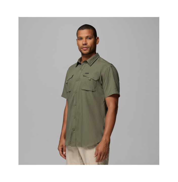 COLUMBIA MEN'S SILVER RIDGE UTILITY II SHORT SLEEVE SHIRT