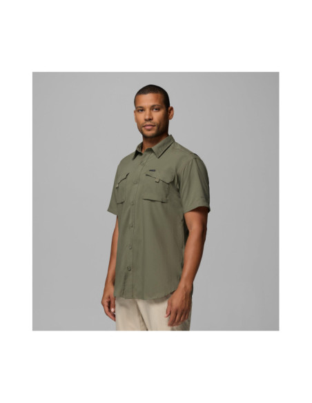 COLUMBIA MEN'S SILVER RIDGE UTILITY II SHORT SLEEVE SHIRT