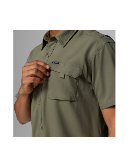 COLUMBIA MEN'S SILVER RIDGE UTILITY II SHORT SLEEVE SHIRT