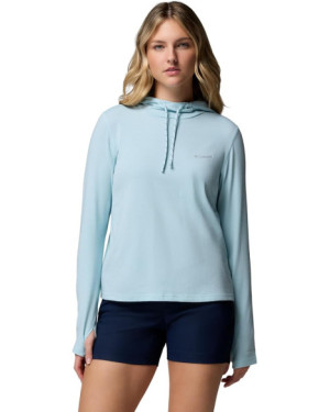 COLUMBIA WOMEN'S SUN TREK LONG SLEEVE HOODIE