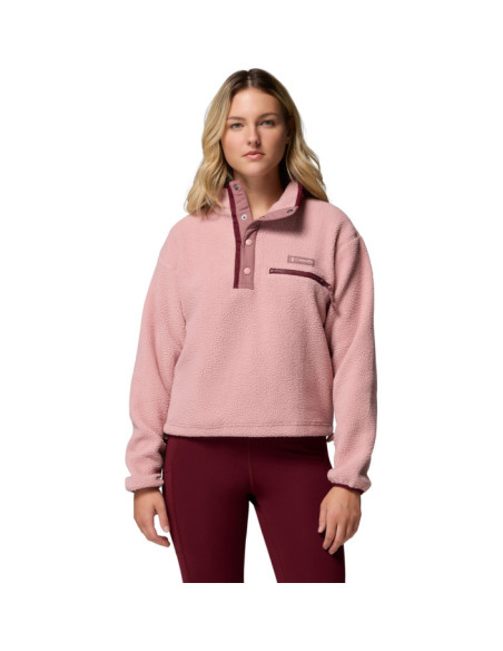 HELVETIA II CROPPED HALF SNAP FLEECE