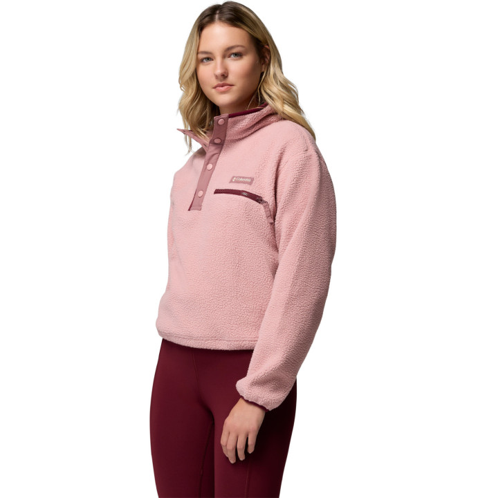 HELVETIA II CROPPED HALF SNAP FLEECE