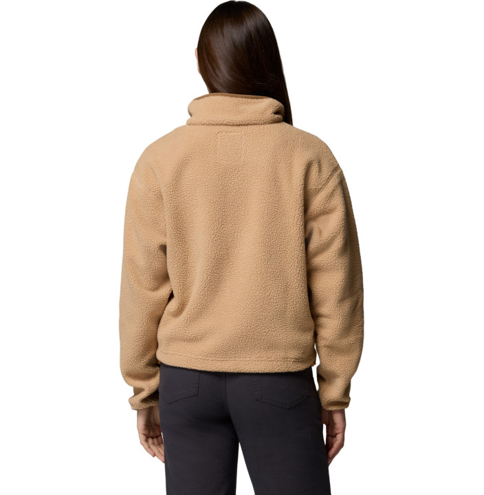 HELVETIA II CROPPED HALF SNAP FLEECE
