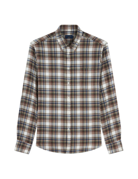 CAMICIA XSOFT IN FLANELLA DI COTONE