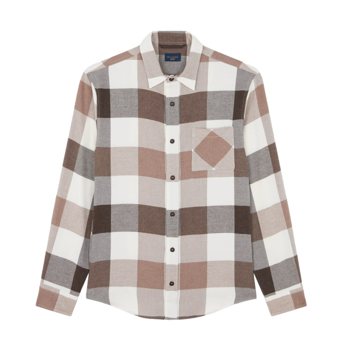OVERSHIRT IN FLANELLA DI COTONE XSOFT
